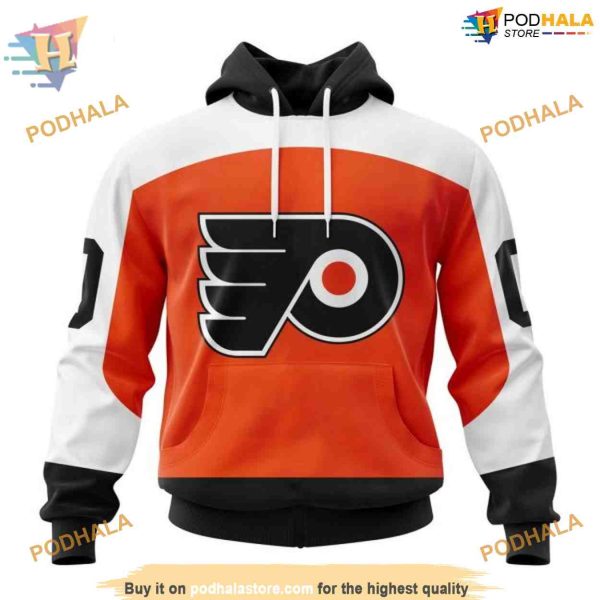 Custom 2023 Home Kits NHL Philadelphia Flyers Hoodie 3D