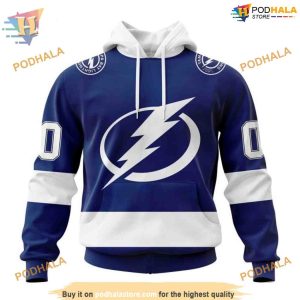 Custom 2023 Home Kits NHL Tampa Bay Lightning Hoodie 3D