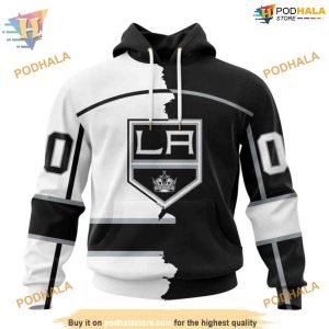 Custom 2023 Home Mix Away NHL Los Angeles Kings Hoodie 3D