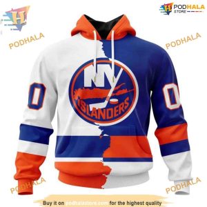 Custom 2023 Home Mix Away NHL New York Islanders Hoodie 3D