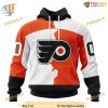 Custom 2023 Home Mix Away NHL Philadelphia Flyers Hoodie 3D