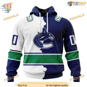 Custom 2023 Home Mix Away NHL Vancouver Canucks Hoodie 3D