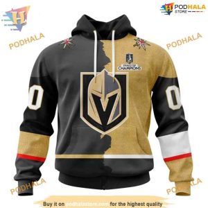 Custom 2023 Home Mix Away NHL Vegas Golden Knights Hoodie 3D