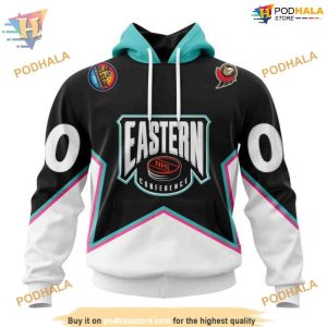 Custom All-Star Eastern Conference 2023 NHL Ottawa Senators Hoodie 3D