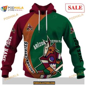 Custom Arizona Coyotes Sweatshirt NHL Hoodie 3D