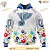 Custom Autism Awareness Design NHL St. Louis Blues Hoodie 3D