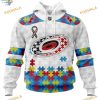 Custom Autism Awareness NHL Carolina Hurricanes Hoodie 3D Sweatshirt