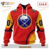 Custom Buffalo Sabres Special ALL Star Game Design With Florida Sunset Sweatshirt NHL Hoodie 3D