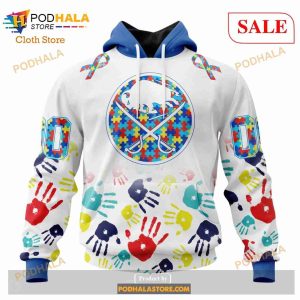 Custom Buffalo Sabres Special Autism Awareness Design Sweatshirt NHL Hoodie 3D