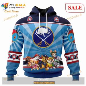 Custom Buffalo Sabres Special Paw Patrol Kits Sweatshirt NHL Hoodie 3D