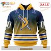 Custom Buffalo Sabres Special Retro Gradient Design Sweatshirt NHL Hoodie 3D