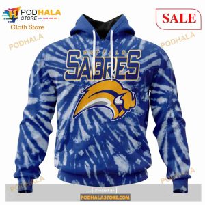 Custom Buffalo Sabres Special Retro Vintage Tie Dye Sweatshirt NHL Hoodie 3D