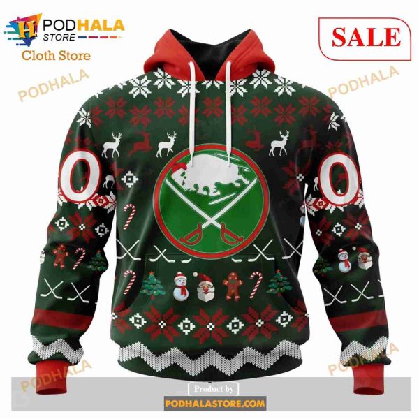 Custom Buffalo Sabres Unisex Christmas Gift Sweatshirt NHL Hoodie 3D