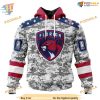 Custom Camo Design For Veterans Day NHL Florida Panthers Hoodie 3D