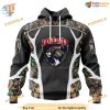 Custom Camo Hunting Design NHL Florida Panthers Hoodie 3D Sweatshirt