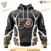 Custom Camo Hunting Design NHL Philadelphia Flyers Hoodie 3D