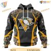 Custom Camo Hunting Design NHL Pittsburgh Penguins Hoodie 3D