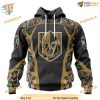 Custom Camo Hunting Design NHL Vegas Golden Knights Hoodie 3D