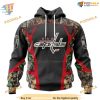 Custom Camo Hunting Design NHL Washington Capitals Hoodie 3D