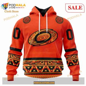 Custom Carolina Hurricanes National Day For Truth And Reconciliation NHL Hoodie 3D