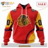 Custom Chicago Blackhawks ALL Star Sunset Sweatshirt NHL Hoodie 3D