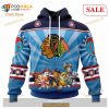 Custom Chicago Blackhawks Paw Patrol Kits Sweatshirt NHL Hoodie 3D