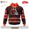 Custom Cleveland Browns Native With Samoa Culture Design Shirt NFL Hoodie 3D