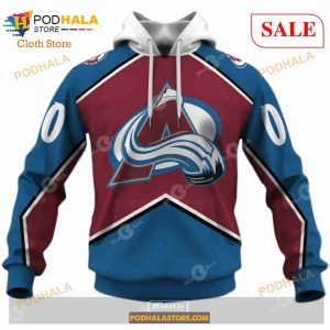Custom Colorado Avalanche 1996 Throwback Vintage Hockey Sweatshirt Hoodie 3D