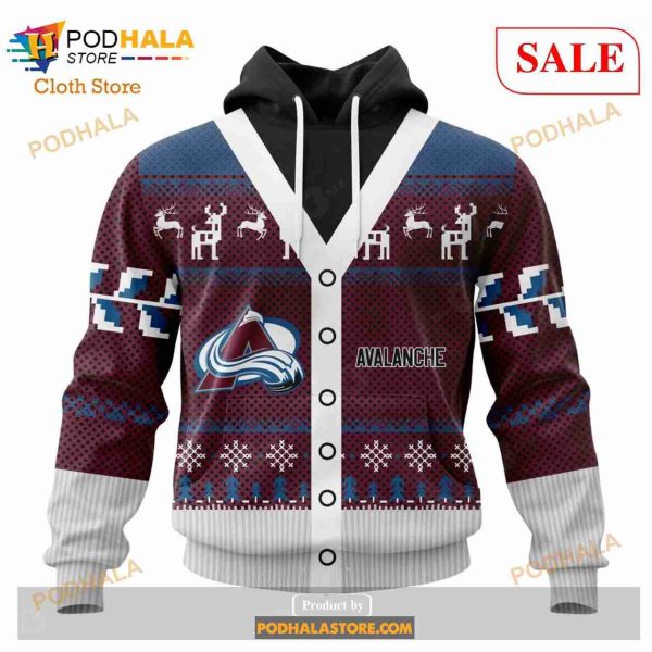 Custom Colorado Avalanche Chrismas Season Sweatshirt NHL Hoodie 3D