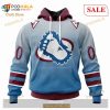 Custom Colorado Avalanche Retro Gradient Design Sweatshirt NHL Hoodie 3D