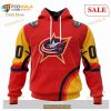 Custom Columbus Blue Jackets ALL Star Sunset Sweatshirt NHL Hoodie 3D