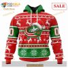 Custom Columbus Blue Jackets Christmas Sweatshirt NHL Hoodie 3D For Women Men