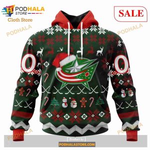 Custom Columbus Blue Jackets NHL Merch Christmas Sweatshirt NHL Hoodie 3D