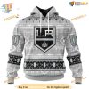 Custom Customized Native Design NHL Los Angeles Kings Hoodie 3D