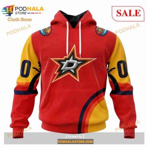 Custom Dallas Stars ALL Star Sunset Sweatshirt NHL Hoodie 3D