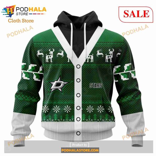 Custom Dallas Stars Chrismas Season Sweatshirt NHL Hoodie 3D