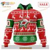 Custom Dallas Stars Christmas Unisex Shirt Sweatshirt NHL Hoodie 3D