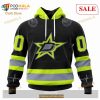 Custom Dallas Stars Unisex FireFighter Uniforms Color NHL Hoodie 3D