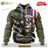 Custom Denver Broncos Honor Veterans Kneeling Soldier Design Shirt NFL Hoodie 3D