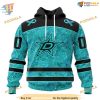 Custom Design Fight Ovarian Cancer NHL Dallas Stars Hoodie 3D