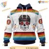 Custom Design For Dia De Los Muertos NHL Chicago Blackhawks Hoodie 3D