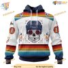 Custom Design For Dia De Los Muertos NHL Colorado Avalanche Hoodie 3D