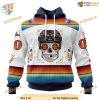 Custom Design For Dia De Los Muertos NHL Edmonton Oilers Hoodie 3D