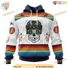 Custom Design For Dia De Los Muertos NHL Minnesota Wild Hoodie 3D