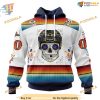 Custom Design For Dia De Los Muertos NHL Nashville Predators Hoodie 3D