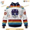 Custom Design For Dia De Los Muertos NHL New York Rangers Hoodie 3D