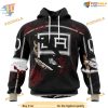 Custom Design Jersey With Your Ribs For Halloween NHL Los Angeles Kings Hoodie 3D