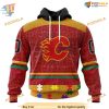 Custom Design With Fearless Aganst Autism Concept NHL Calgary Flames Hoodie 3D