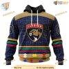 Custom Design With Fearless Aganst Autism Concept NHL Florida Panthers Hoodie 3D