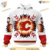 Custom Design With Native Pattern NHL Calgary Flames Hoodie 3D